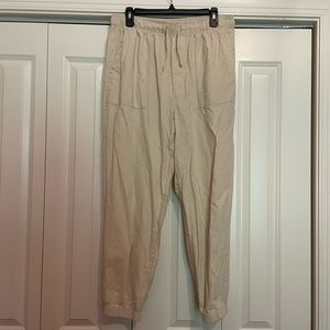 Madewell Linen Joggers